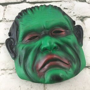 Vintage Frankenstein Rubber Mask Halloween Costume Accessory Prop Horror Monster